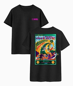 Camiseta WSL Saquarema Vivo Rio Pro 2024 Preta