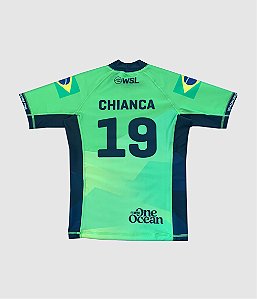 T-Shirt Lycra WSL João Chianca 19 Verde