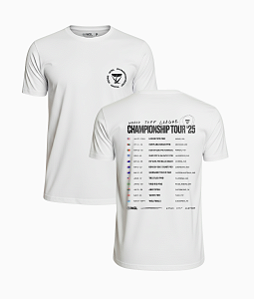 T-Shirt Championship Tour 2025 Branca