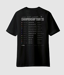 T-Shirt Championship Tour 2025 Preta