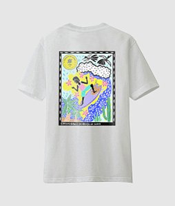 T-Shirt Poster Circuito Banco do Brasil de Surf Branca