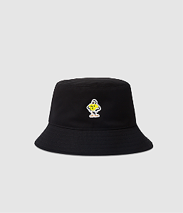 Bucket Mascote Saqua Preto Infantil