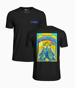 T-Shirt WSL Saquarema By Corona 2025 Preta