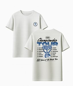 Camiseta WSL Championship Tour 2026 Off White