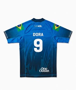 Camisa Lycra WSL Yago Dora Azul