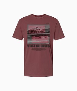 Camiseta WSL 50 Anos Bordô