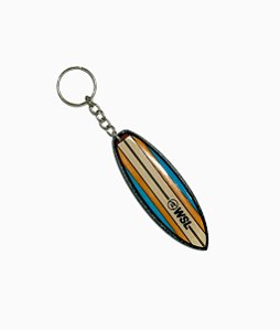 Chaveiro WSL Prancha Vintage Azul