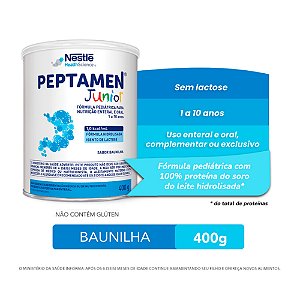 Peptamen Junior  Baunilha Pó  400g ---