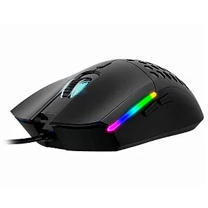 Mouse Com Fio Gamer K-mex Multiverso M136 Preto Com RGB