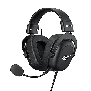 Headset Gamer Havit H2002D, Driver 53Mm, Com Cabo P3 3.5mm, Para PC E Consoles Ps4/Ps3 Xbox, Preto