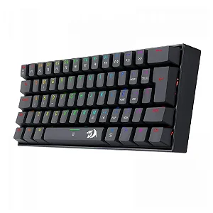 Teclado Mecânico Gamer Redragon Dragonborn, RGB, Switch Brown, Black ABNT 2, K630RGB-1 (PT-BROWN)