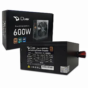 Fonte Duex DX600FSE - Potência e Confiabilidade para o Seu PC na Armada Gamers!