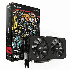 Placa De Vídeo PCyes Rx 570 Radeon 8GB GDDR5 256 Bits Pvex5708GB2f