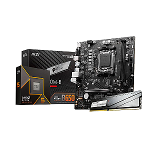 KIT UPGRADE - AMD Ryzen 5 9600X 6C/12T, MSI B650M-P e Level 16GB DDR5