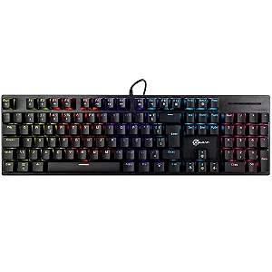 Teclado Mecanico Gamer Kalkan Loki, Rainbow, Switches YH Marrom, USB, ABNT2, Preto - KLK00013