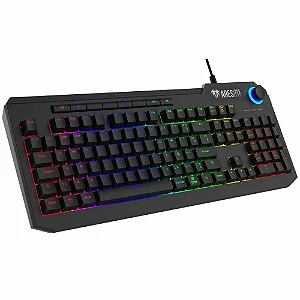 Teclado Gamer Gamdias ARES P2A, USB, RGB, ABNT2 - PRETO