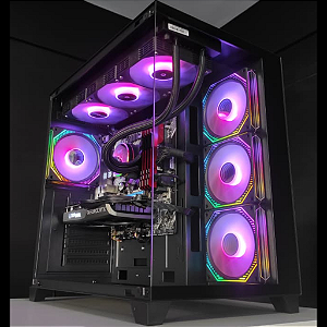 PC GAMER AMD Ryzen 5 9600X 6C/12T | Level 2x16GB DDR5 | WaterCooler Hydra Ryvel 360mm | SSD LEXAR 1TB NVMe | Nvidia Geforce RTX 5060 8GB