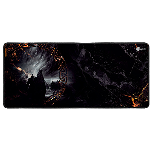 Mousepad Gamer Kalkan Ember Extended, Speed, 900x400x4mm, Tecido, Preto