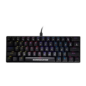 Teclado K-mex Mecânico Gamer Spectrafury Preto