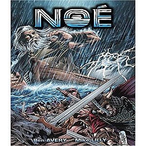 Livro Noé história em quadrinhos mangá