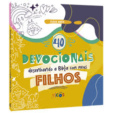 Livro 40 Devocionais – Desenhando a Bíblia com os meus Filhos