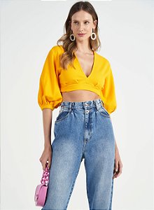 COLCCI BLUSA CROPPED