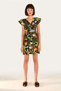 FARM VESTIDO CURTO CALDINHO