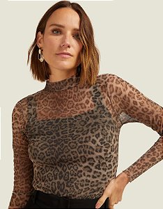 SHOULDER SEGUNDA PELE LEOPARDO