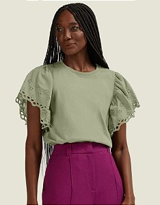 SHOULDER BLUSA FEMININA