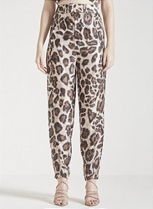 FORUM CALCA ESTAMPADA ANIMAL PRINT