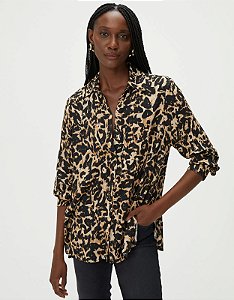 SHOULDER CAMISA ONCA LUREX
