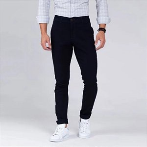 DOCTHOS CALÇA SLIM JEANS ESCURO