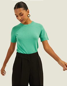 SHOULDER BLUSA VERDE