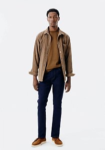HERING CALÇA JEANS BÁSICA MASCULINA SKINNY COM ELASTANO - AZUL