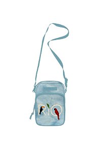 FARM BOLSA DA GEMA FARM RIO DE COR JEANS
