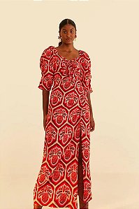 FARM VESTIDO ABACAXI COBOGO