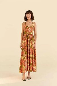 FARM VESTIDO CROPPED FLORAL LINDEZA