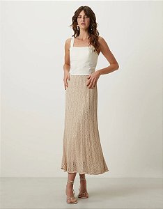 SHOULDER SAIA  TRICOT TEXTURA LUREX