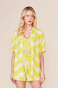 MYPLACE SHORT COS ELASTICO ESTAMPADO - EST OFF SHORE