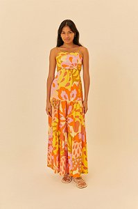 FARM VESTIDO CROPPED FLORA LEE