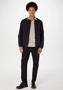 HERING CALÇA BÁSICA MASCULINA TAPER EM SARJA PELETIZADA