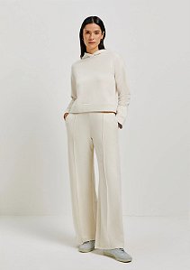 HERING CALÇA FEMININA PANTALONA CINTURA ALTA EM MOLETOM PELUCIADO