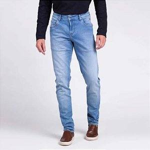 DOCTHOS CALÇA FIT JEANS MEDIO TRIPLE
