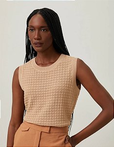 SHOULDER REGATA TRICOT TEXTURA KHAKI