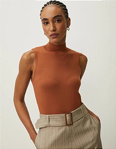 SHOULDER REGATA TRICOT BASICO MOCHA