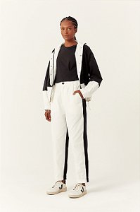 DRESS TO CALÇA MOLETOM COM SARJA