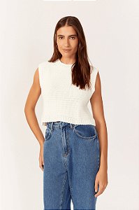 DRESS TO BLUSA TRICOT QUADRADINHA