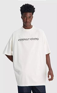 BAW CAMISETA MAXI OVER EMOTIONALLY EXAUSTED OFF WHITE