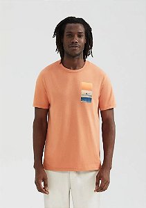 HERING CAMISETA MASCULINA MANGA CURTA COM ESTAMPA