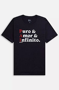 RESERVA CAMISETA ESTAMPA PAI PURO AMOR INFINITO